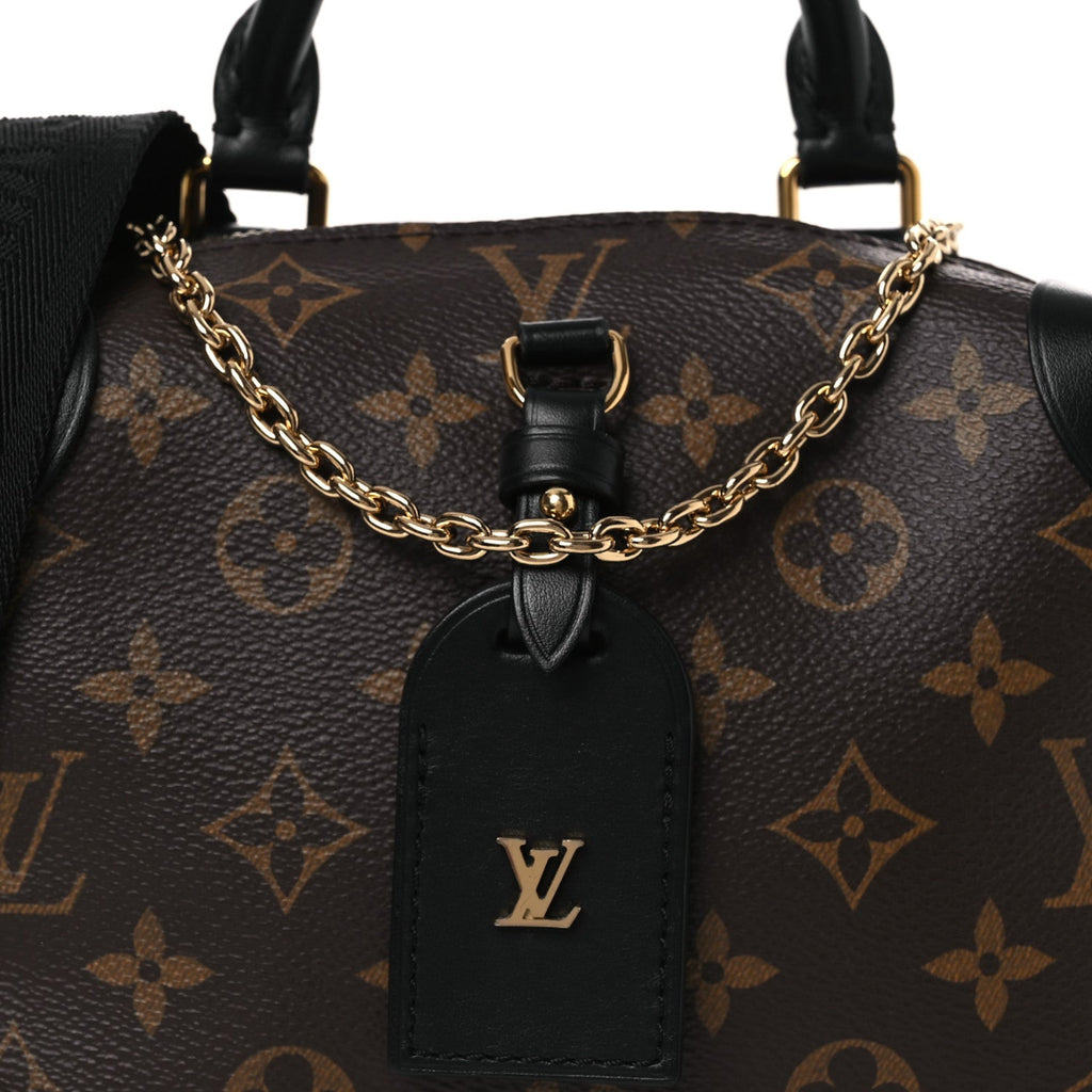 Monogram Petite Malle Souple Black