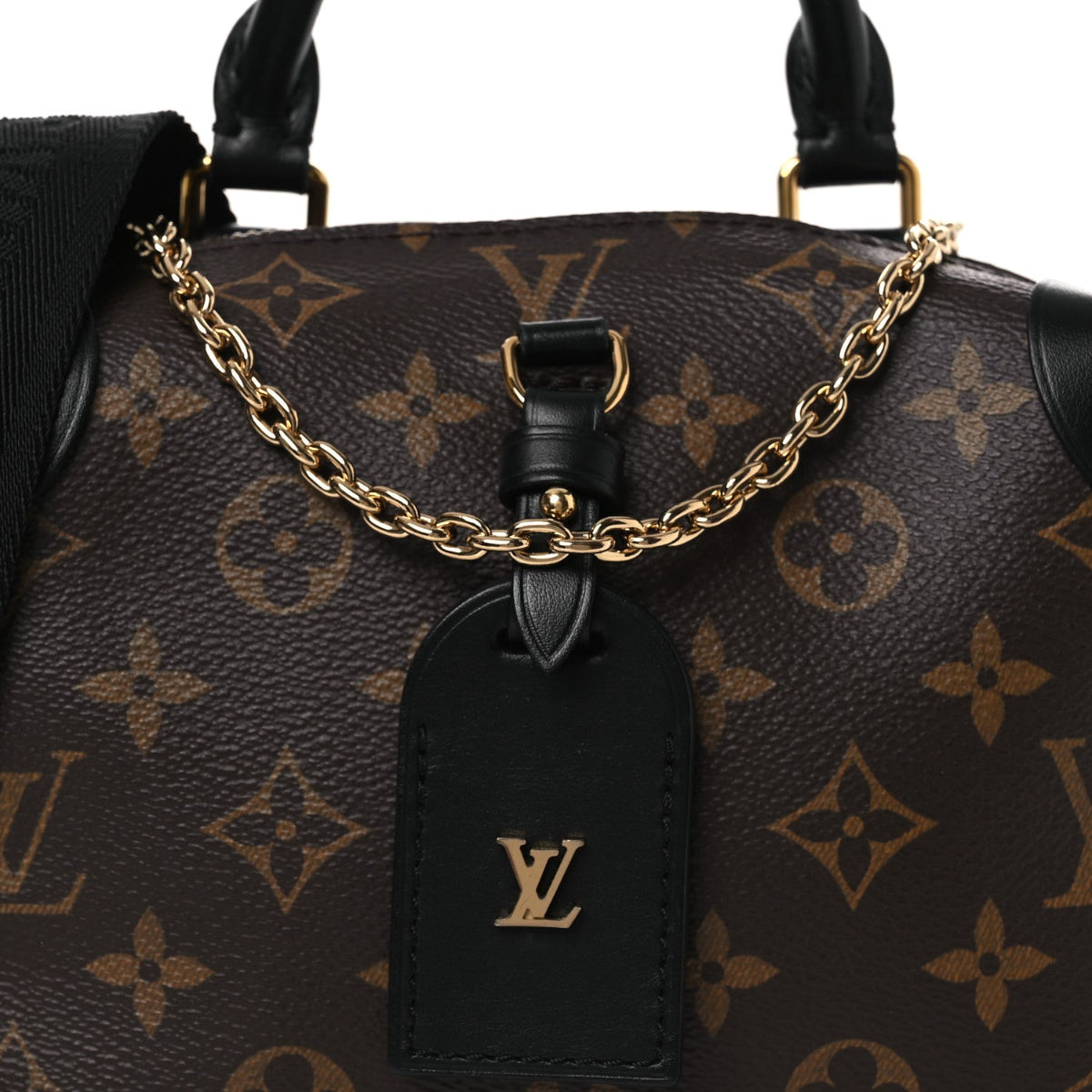 Monogram Petite Malle Souple Black