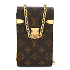 Monogram Phone Pouch Metis
