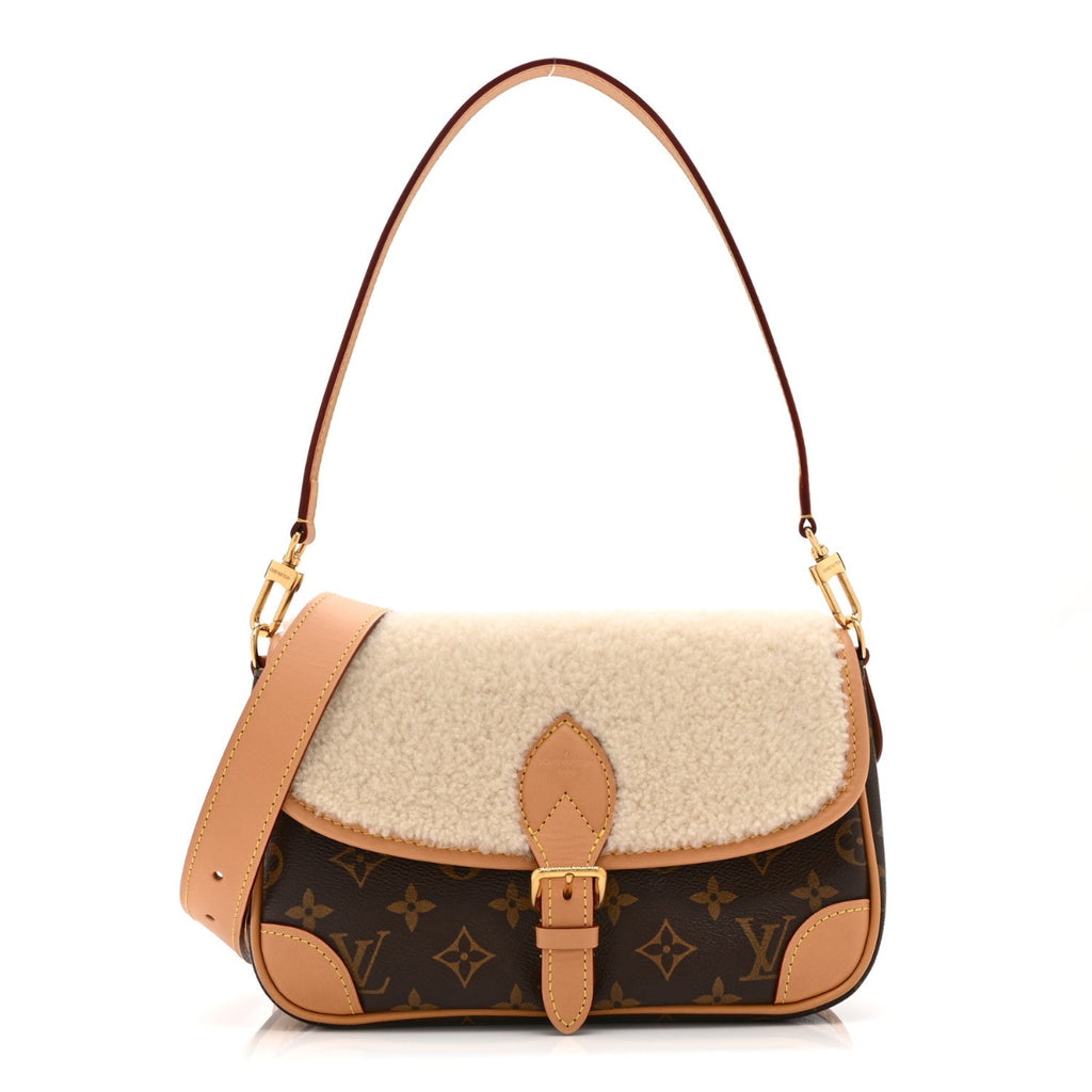 Monogram Shearling Diane NM