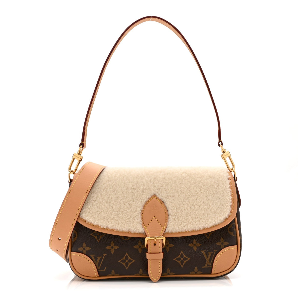 Monogram Shearling Diane NM