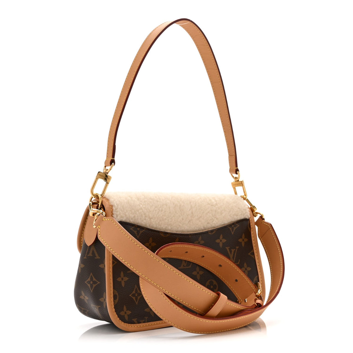 Monogram Shearling Diane NM