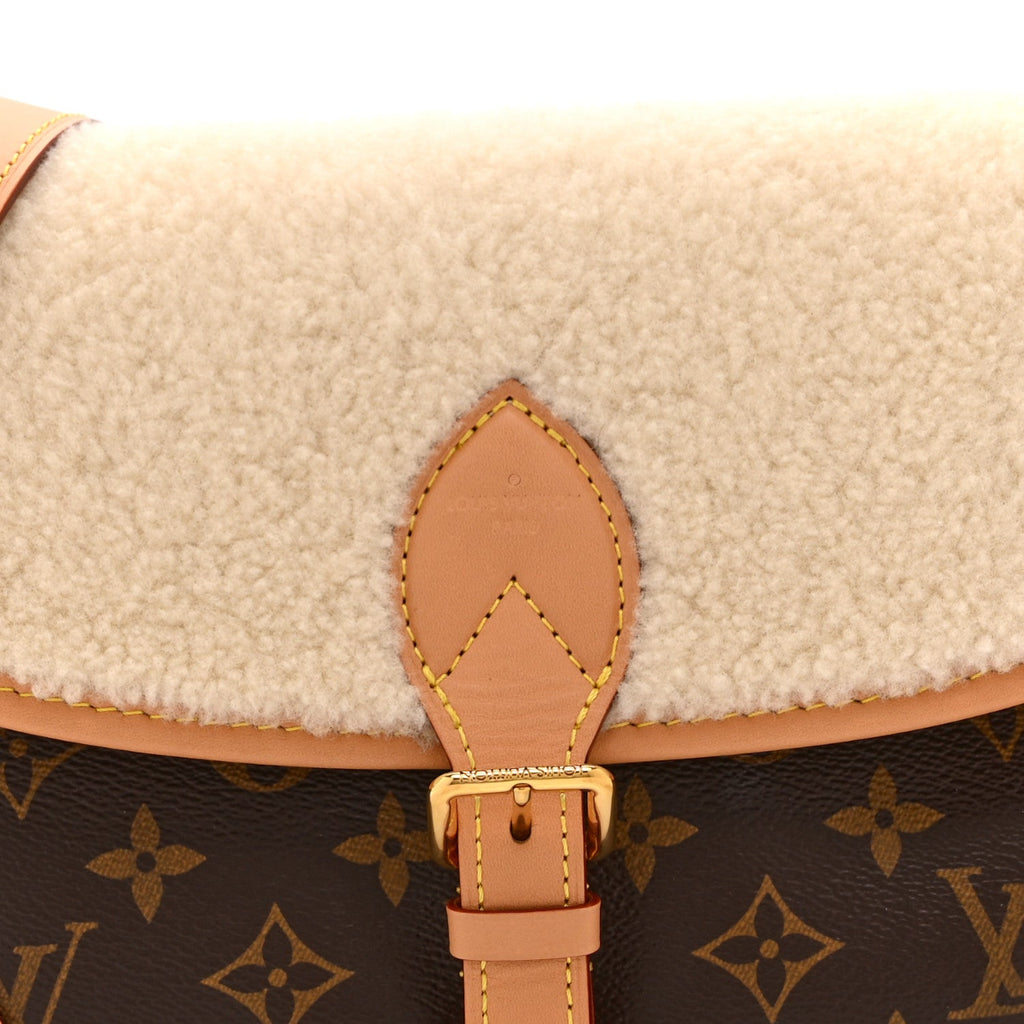Monogram Shearling Diane NM
