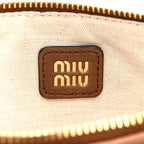 Nappa Aviator Mini Flat Pouch Rovere