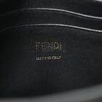 Nappa FF 1974 Embossed Mini Baguette Black