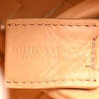 Nappa Intrecciato Mini Loop Camera Bag Almond