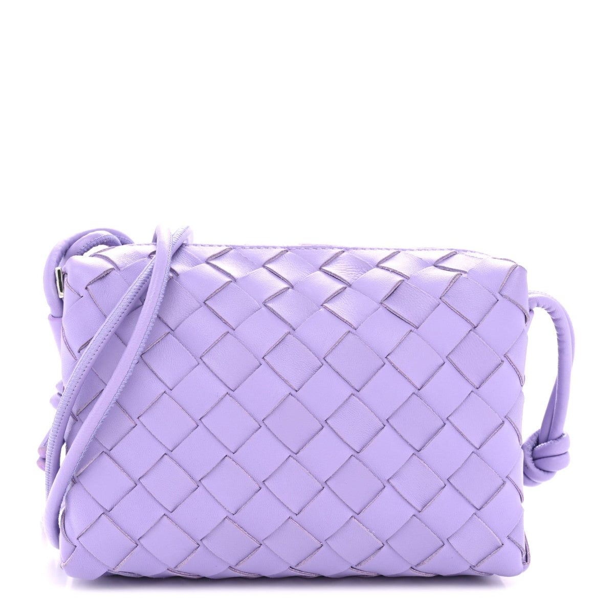 Nappa Intrecciato Mini Loop Camera Bag Wisteria