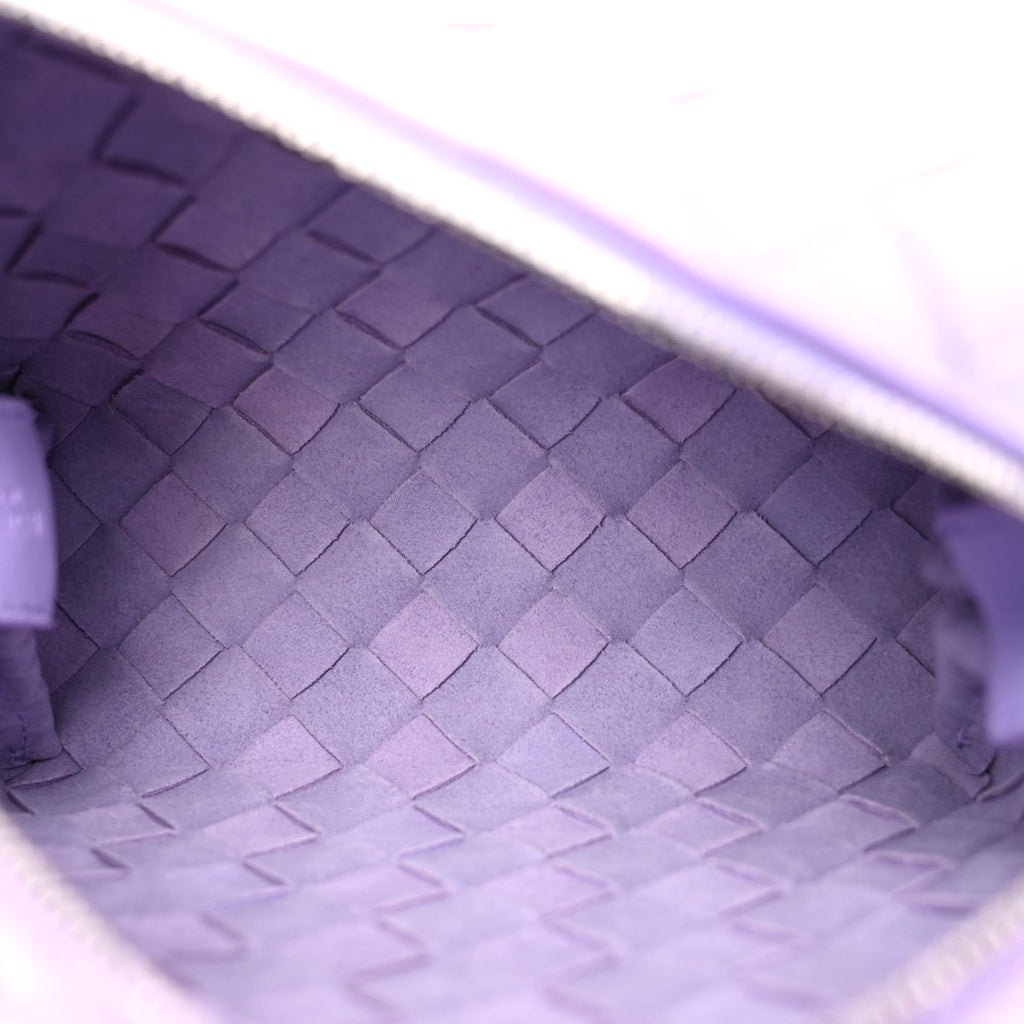 Nappa Intrecciato Mini Loop Camera Bag Wisteria