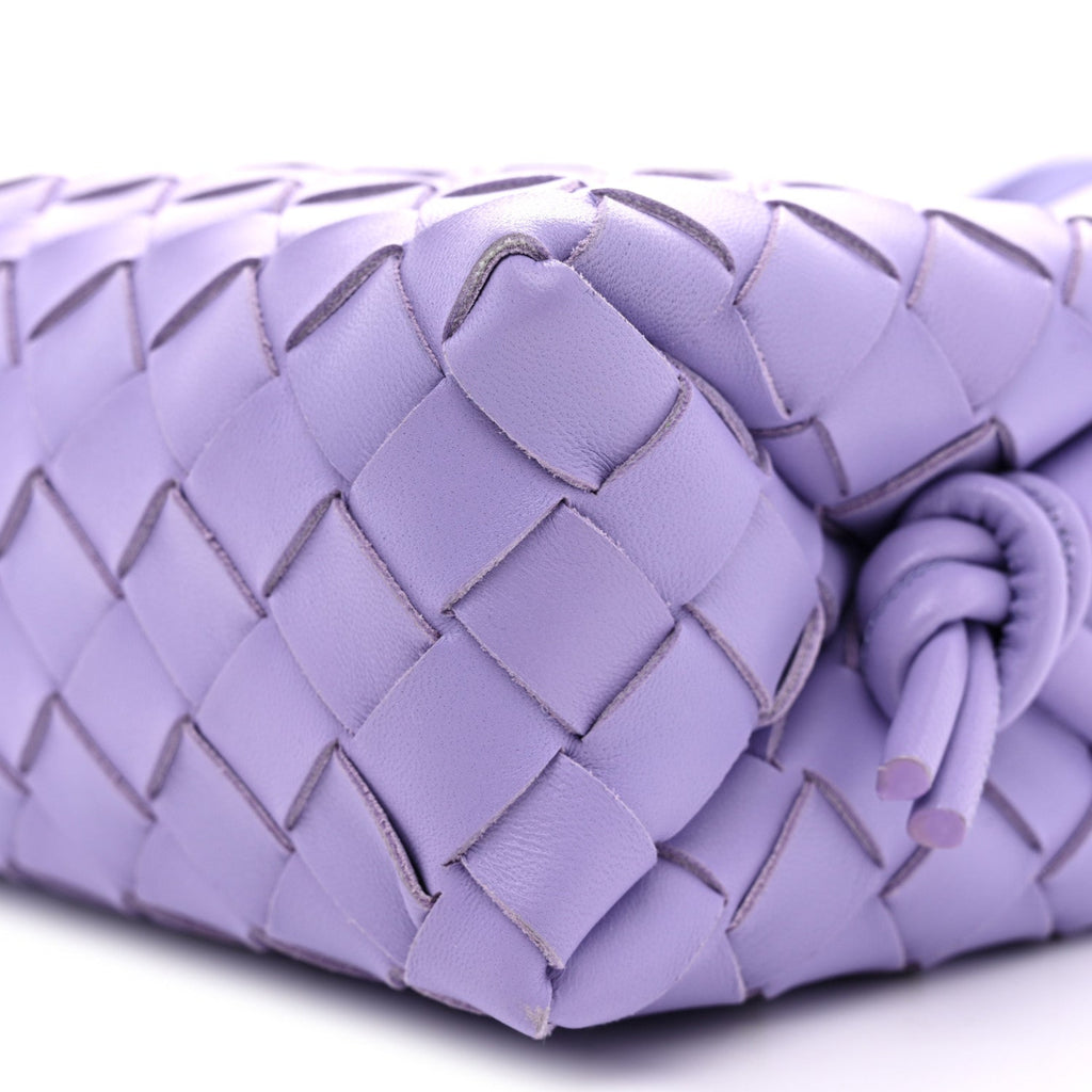 Nappa Intrecciato Mini Loop Camera Bag Wisteria