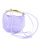 Nappa Intrecciato Mini Sardine Bag Amethyst