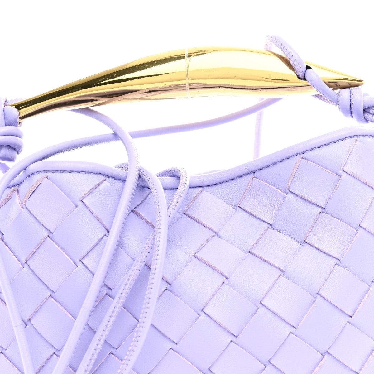 Nappa Intrecciato Mini Sardine Bag Amethyst