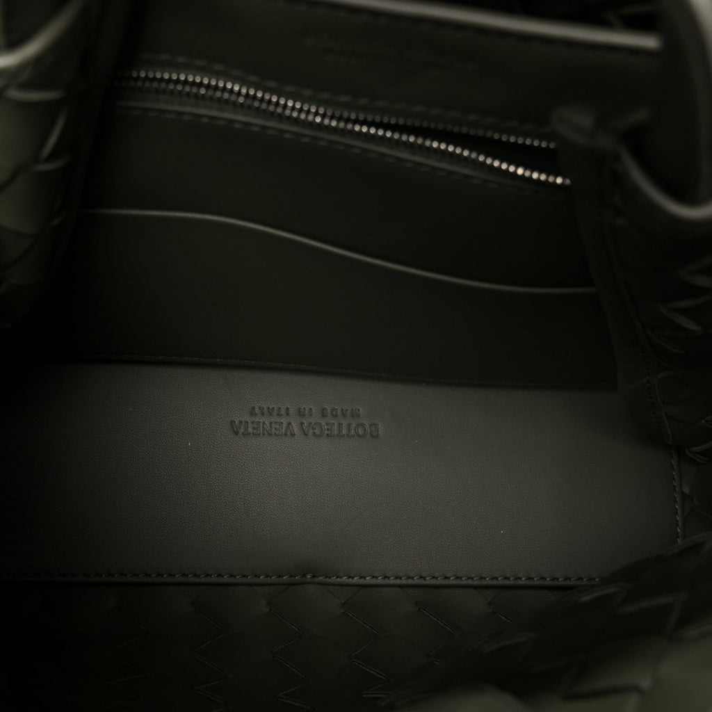 Nappa Intrecciato Small Andiamo Shoulder Bag Pickle