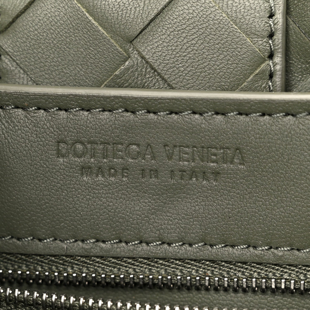 Nappa Intrecciato Small Andiamo Shoulder Bag Pickle