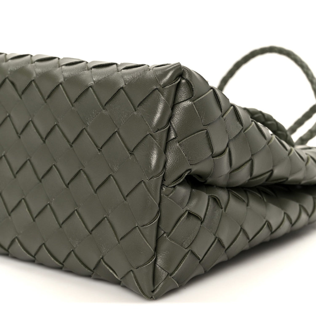 Nappa Intrecciato Small Andiamo Shoulder Bag Pickle
