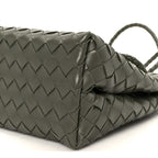 Nappa Intrecciato Small Andiamo Shoulder Bag Pickle