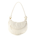 Nappa Intrecciato Small Gemelli White