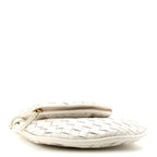 Nappa Intrecciato Small Gemelli White