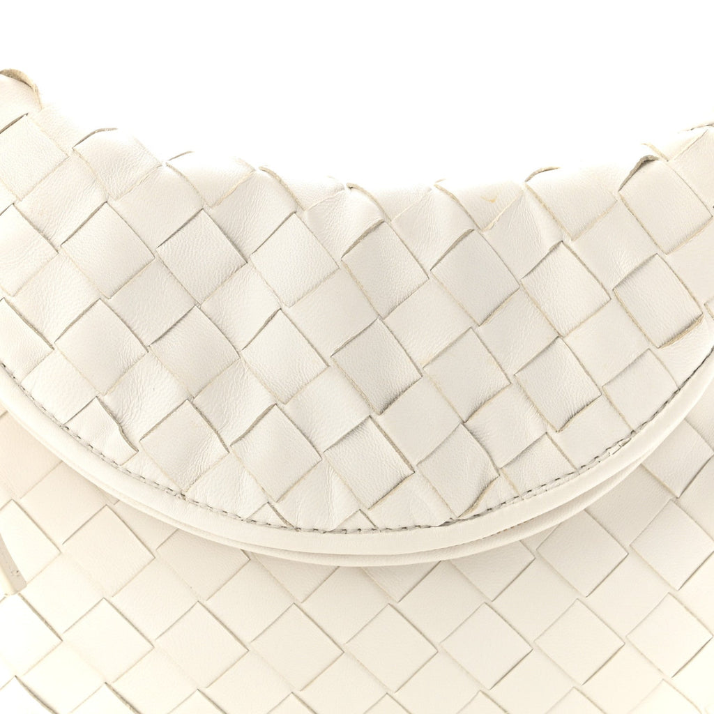 Nappa Intrecciato Small Gemelli White