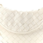 Nappa Intrecciato Small Gemelli White