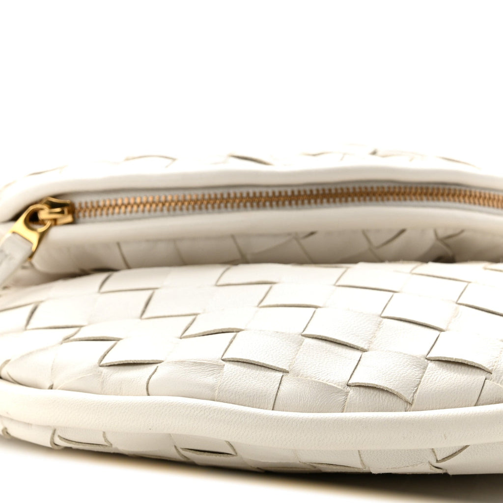 Nappa Intrecciato Small Gemelli White