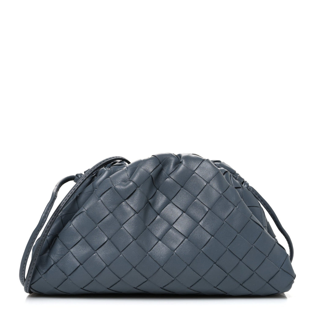 Nappa Intrecciato The Mini Pouch Thunder