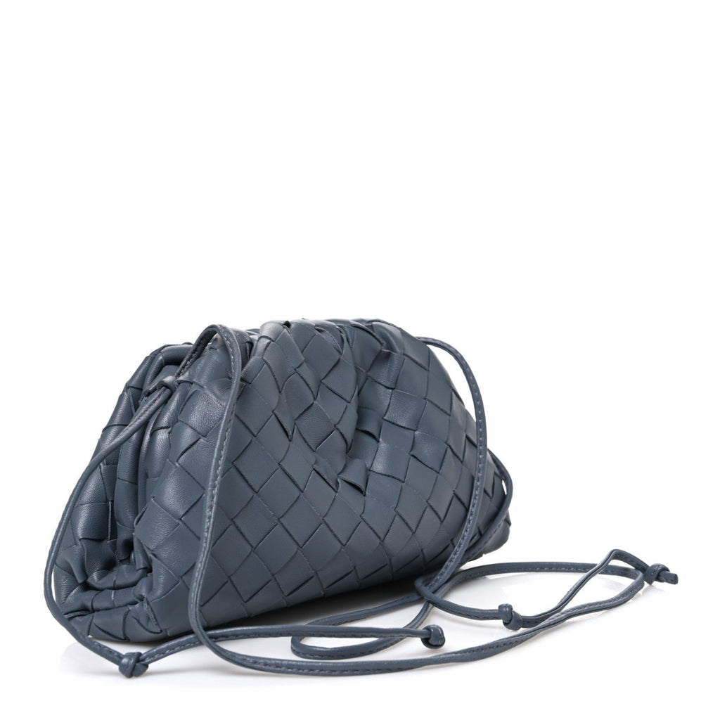 Nappa Intrecciato The Mini Pouch Thunder