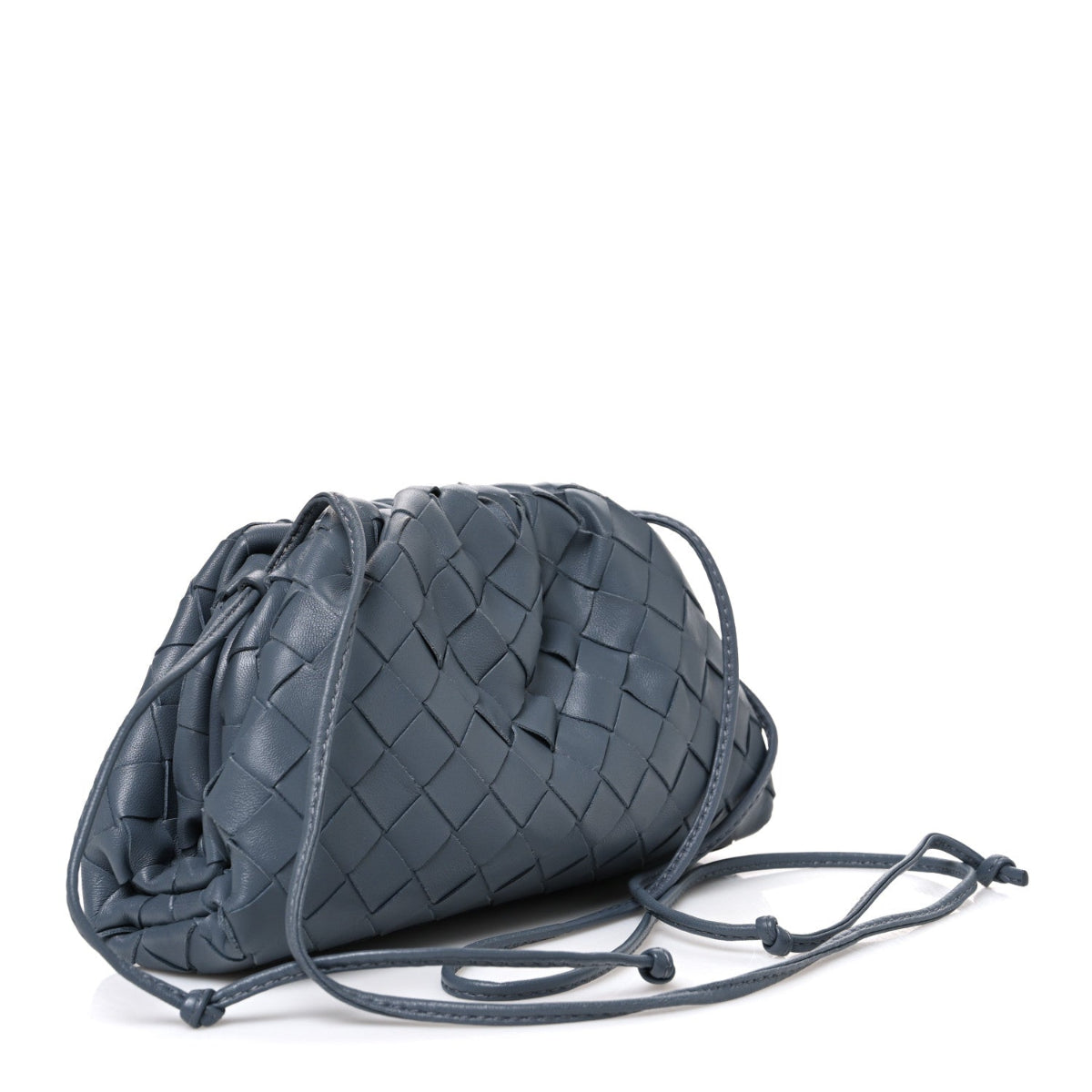 Nappa Intrecciato The Mini Pouch Thunder