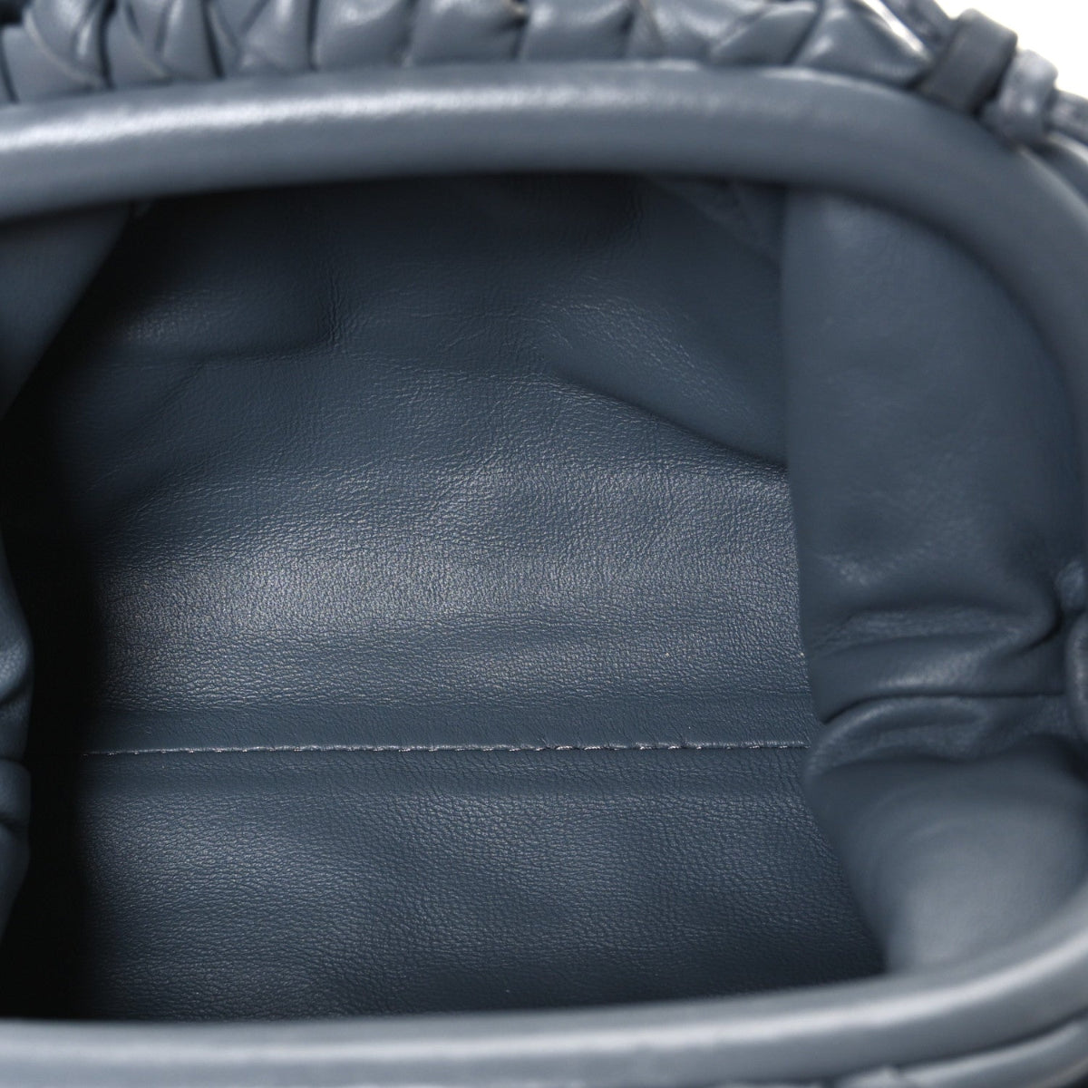 Nappa Intrecciato The Mini Pouch Thunder