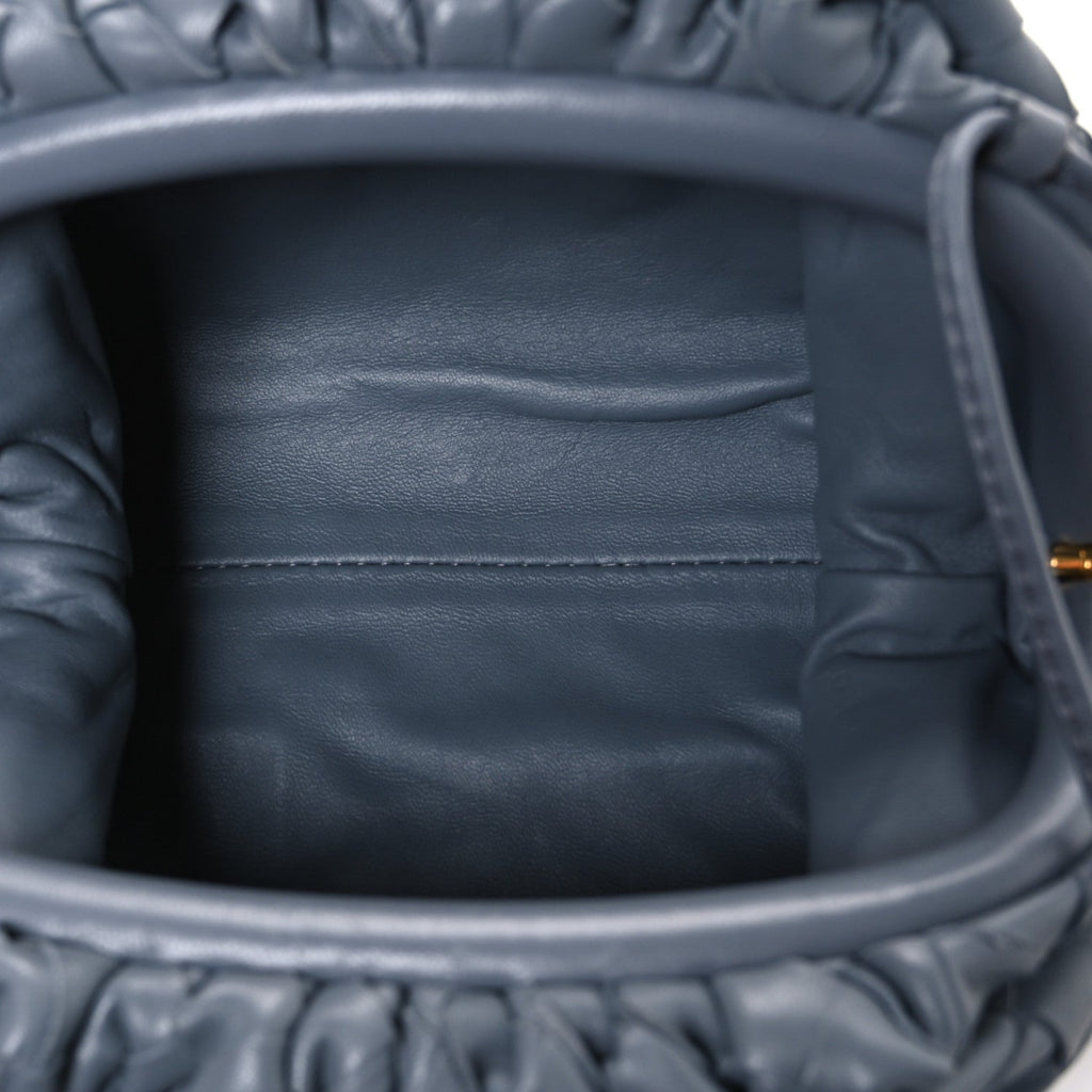 Nappa Intrecciato The Mini Pouch Thunder