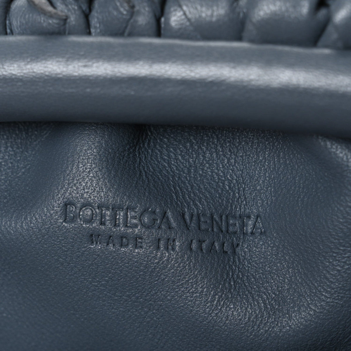 Nappa Intrecciato The Mini Pouch Thunder
