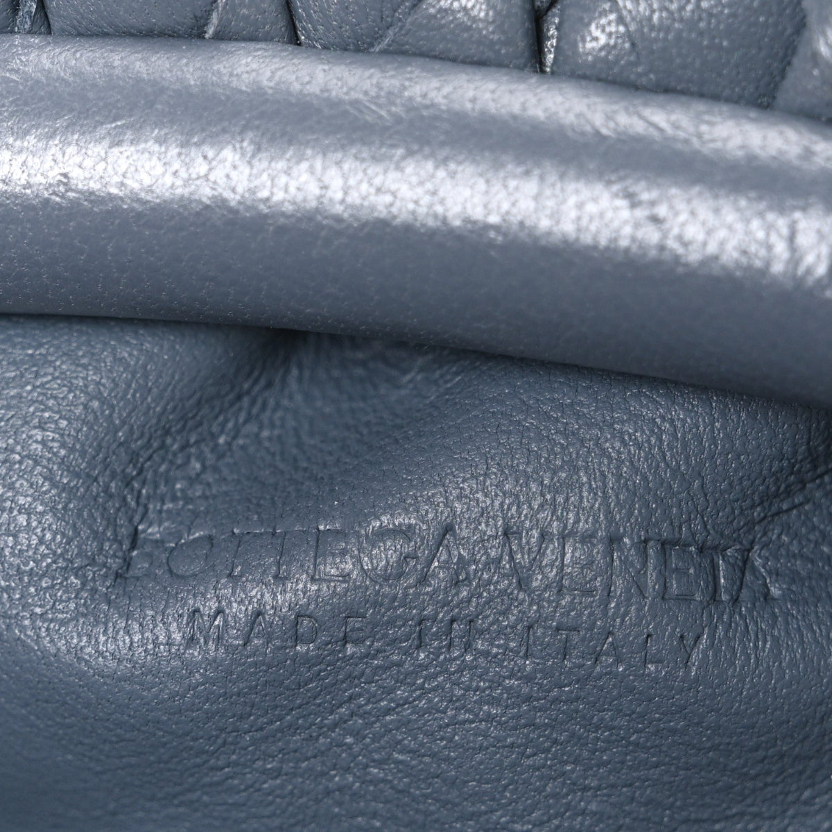 Nappa Intrecciato The Mini Pouch Thunder