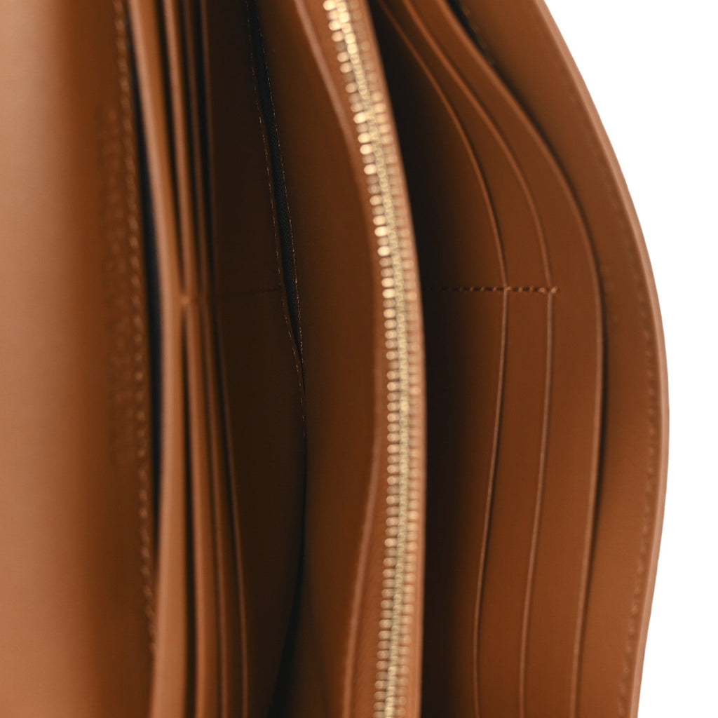 Nappa Matisse FF Embossed Continental Wallet On Chain Coloniale