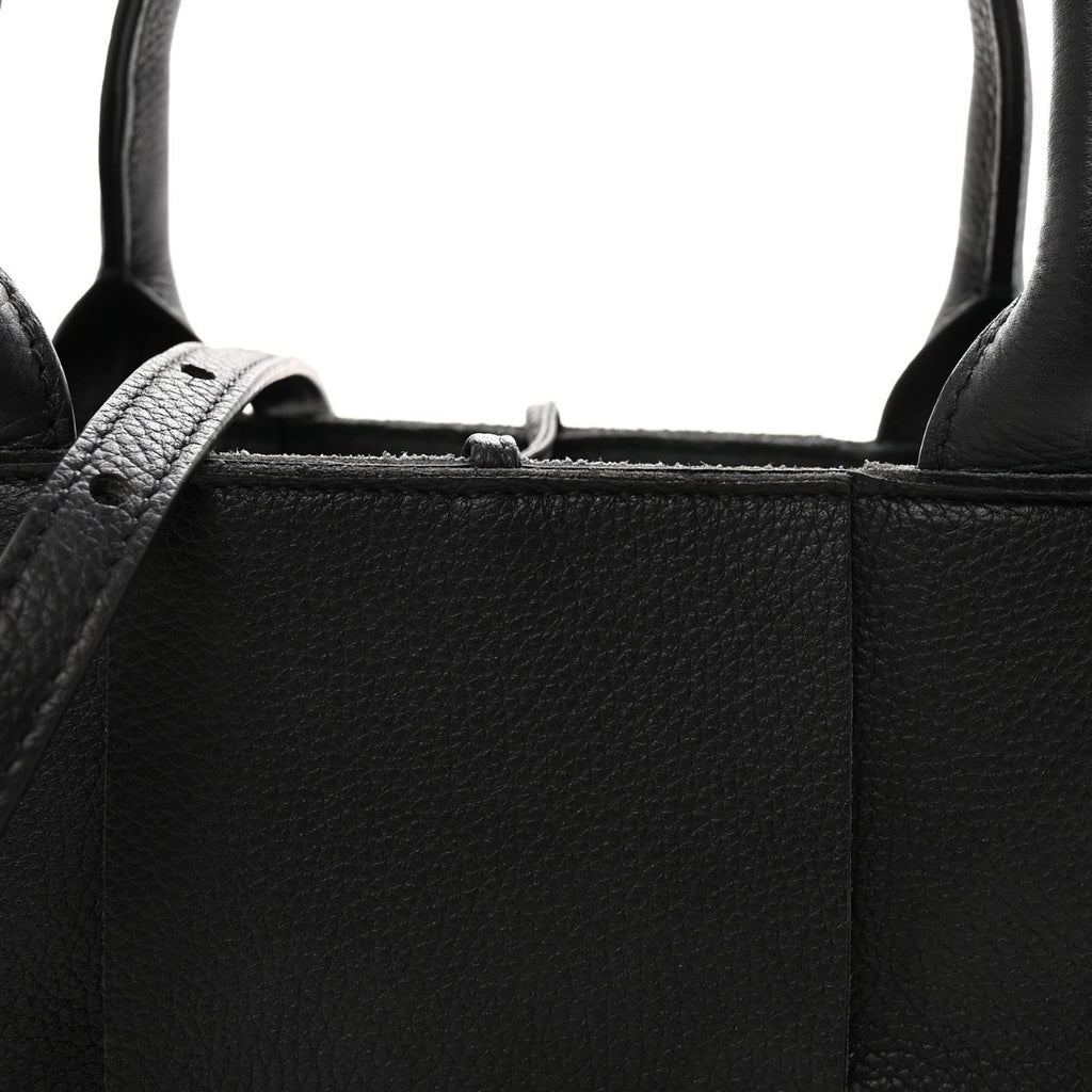 Nappa Maxi Intrecciato Arco Tote Black