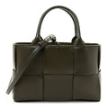 Nappa Maxi Intrecciato Mini Arco Tote Mud