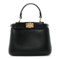 Nappa Mini Peekaboo Iconic Satchel Black