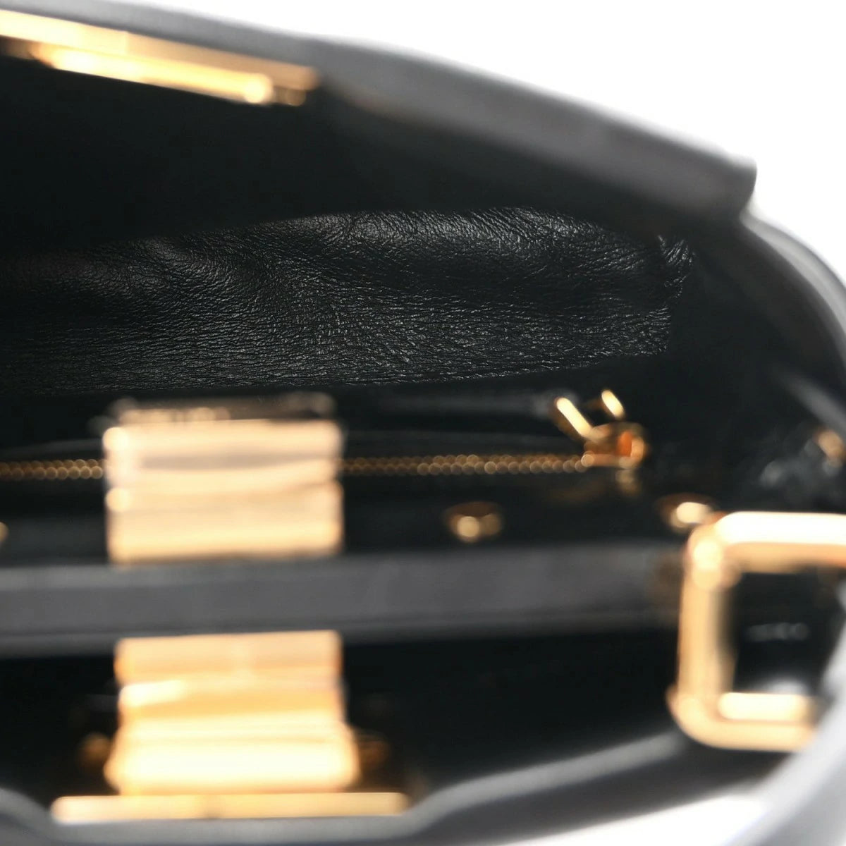 Nappa Mini Peekaboo Iconic Satchel Black