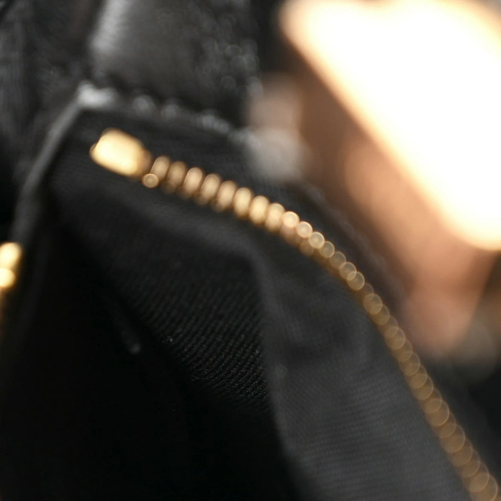 Nappa Mini Peekaboo Iconic Satchel Black