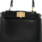 Nappa Mini Peekaboo Iconic Satchel Black
