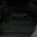 Nappa Mini Triangle Hobo Black
