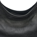 Nappa Mini Triangle Hobo Black