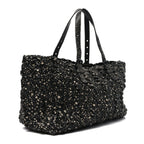 Nappa Nastri Medium Lido Tote Bag Tourmaline