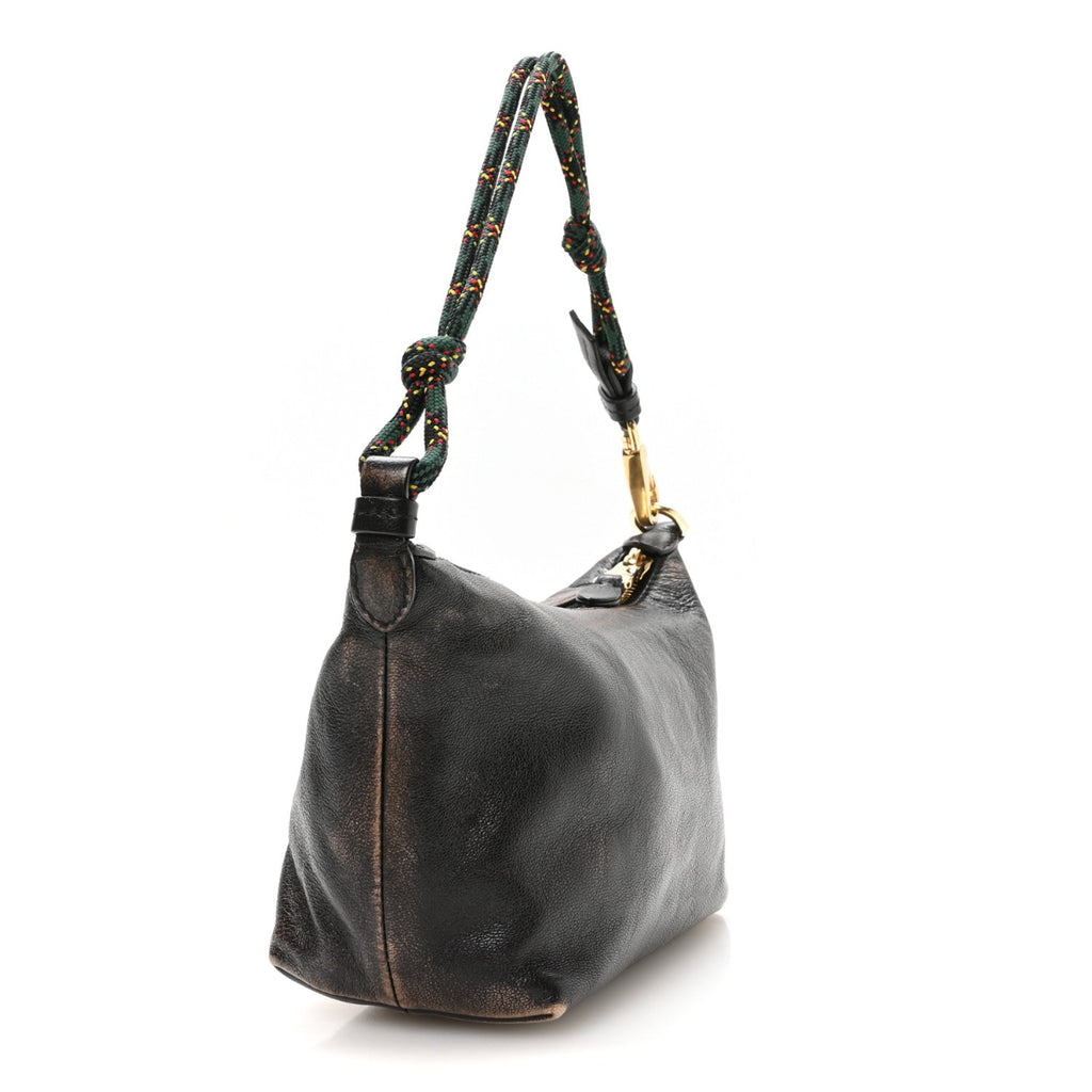 Nappa Old Pouch Bag Caffe Verde