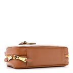 Nappa Small Beau Top Handle Bag Cognac