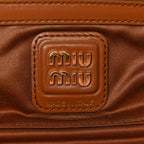 Nappa Small Beau Top Handle Bag Cognac