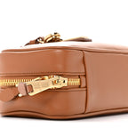 Nappa Small Beau Top Handle Bag Cognac