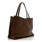 New Sakai Calfskin Lux Horsebit 1955 Tote Bag Brown Sugar