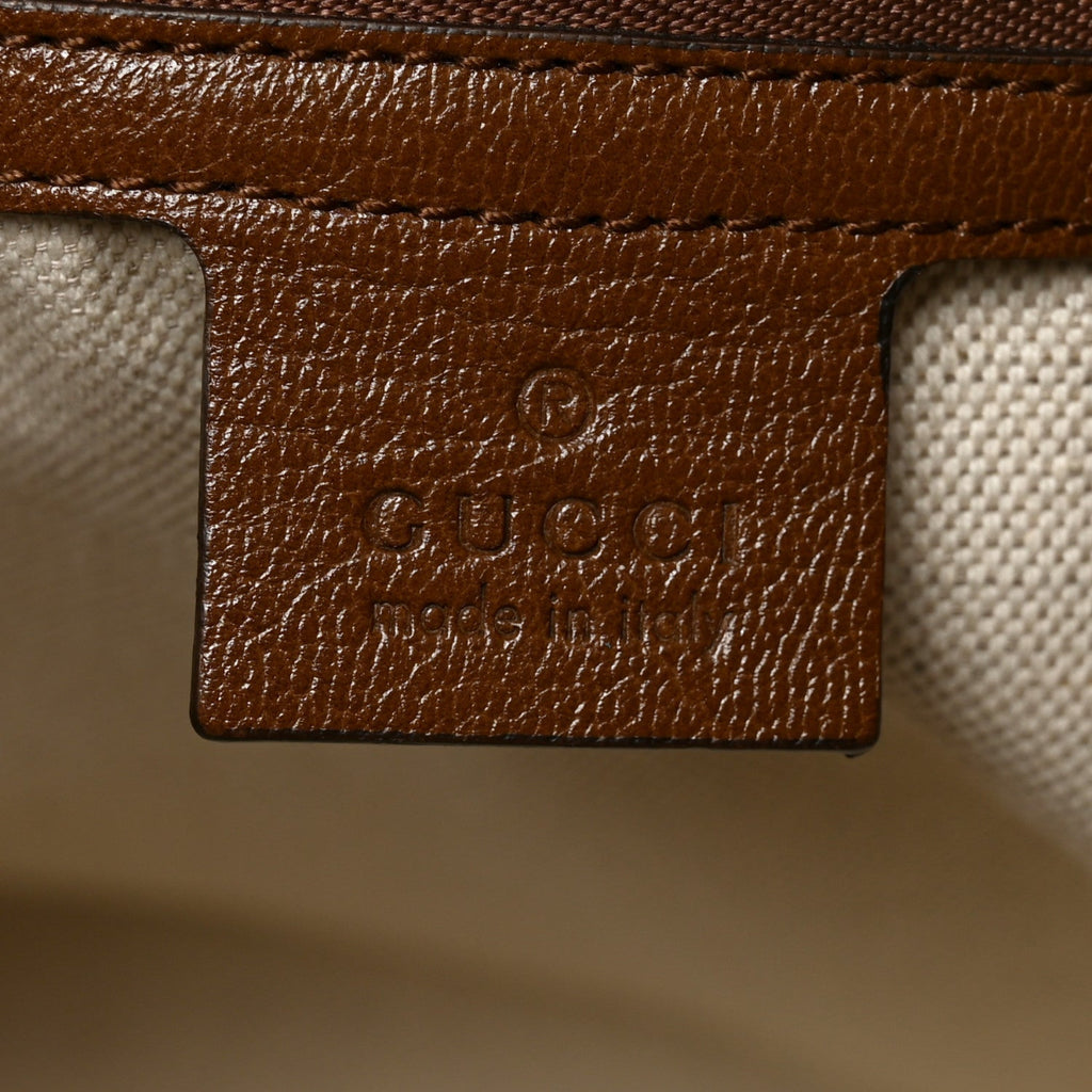 New Sakai Calfskin Lux Horsebit 1955 Tote Bag Brown Sugar