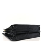 New Sakai Calfskin Lux Medium Horsebit 1955 Tote Bag Black