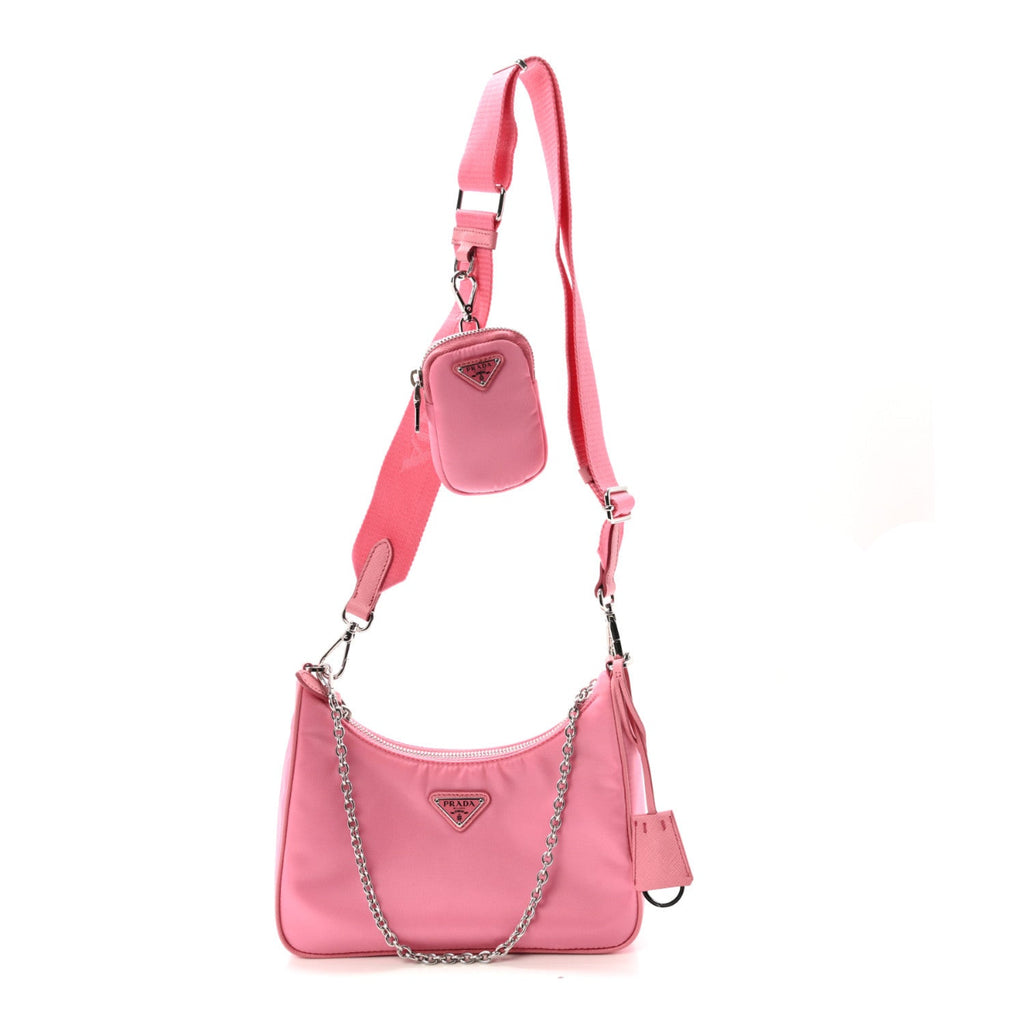 Nylon Re-Edition 2005 Shoulder Bag Begonia