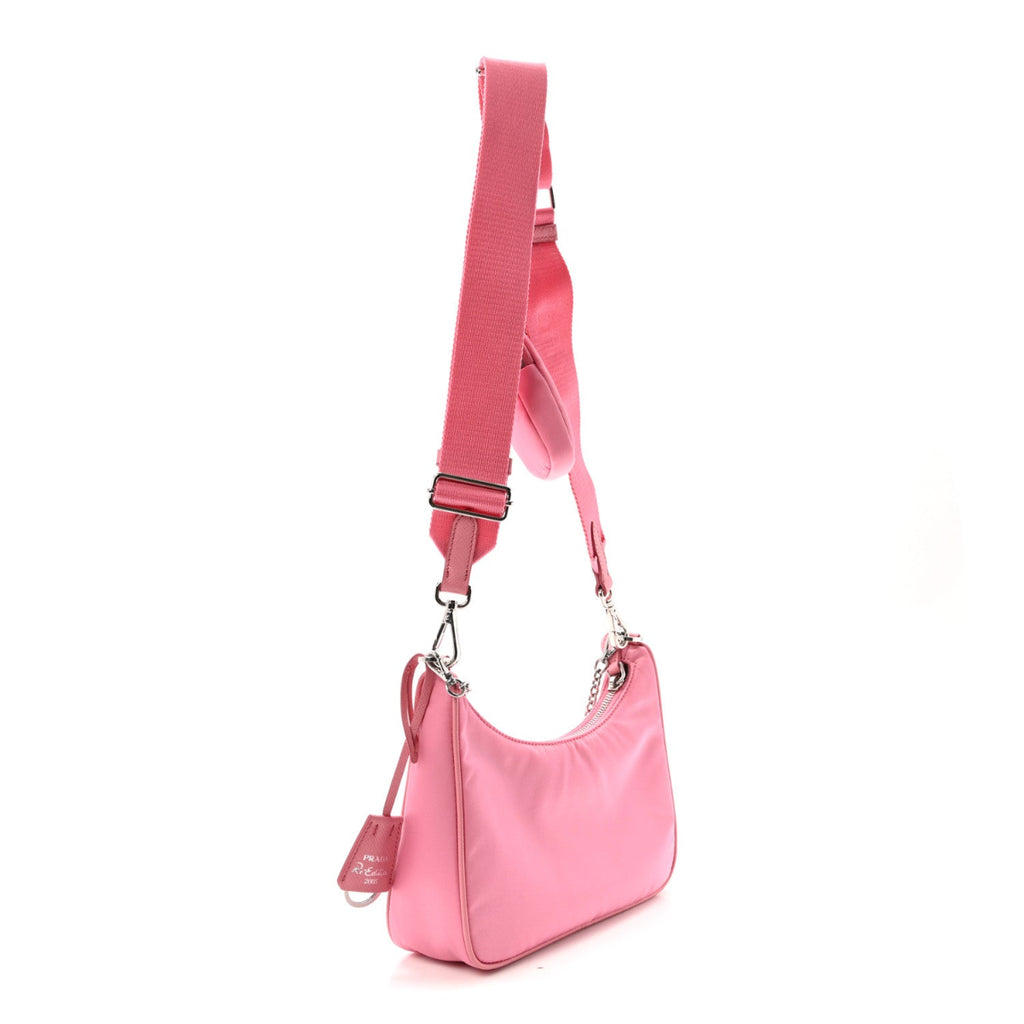 Nylon Re-Edition 2005 Shoulder Bag Begonia